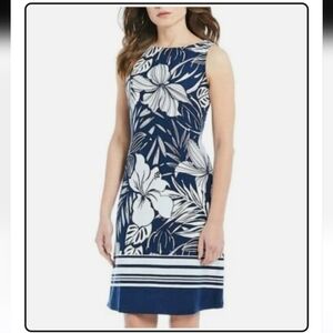 TOMMY BAHAMA | Women's Sleeveless Mahana Beach Sheath Dress👗, Island Navy